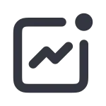 Chart Pin SVG Icon